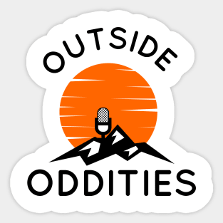 Outside Oddities Podcast Logo Sticker